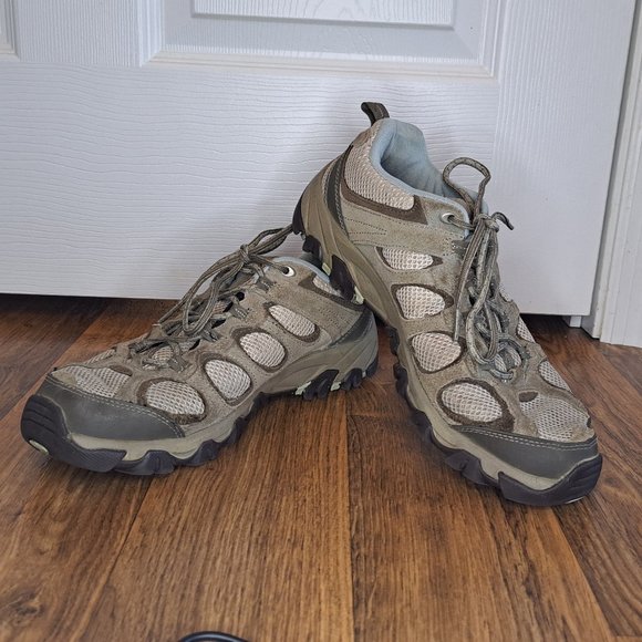 Merrell Shoes - Merrell Hilltop Trail Shoes Hiking Sneakers Shoes Lace-Up Outdoor Size 9.5
